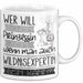 Wildnisexpertin Tasse Geschenk Spruch Wer Will Schon Prinzessin Sein Wenn Man Auch Wildnisexpertin Sein Kann Weiß Trendation