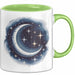 Astronomie Tasse Geschenkidee für Sternengucker Spruch Grün Trendation