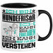 Hundefrisör Geschenk Kaffee-Tasse Geschenkidee für Hundefrisör Ich Bin Hundefrisör Ich Kann Es Dir Erklären Jedoch Nicht Für Dich Verstehen Spruch Lustig Schwarz Trendation