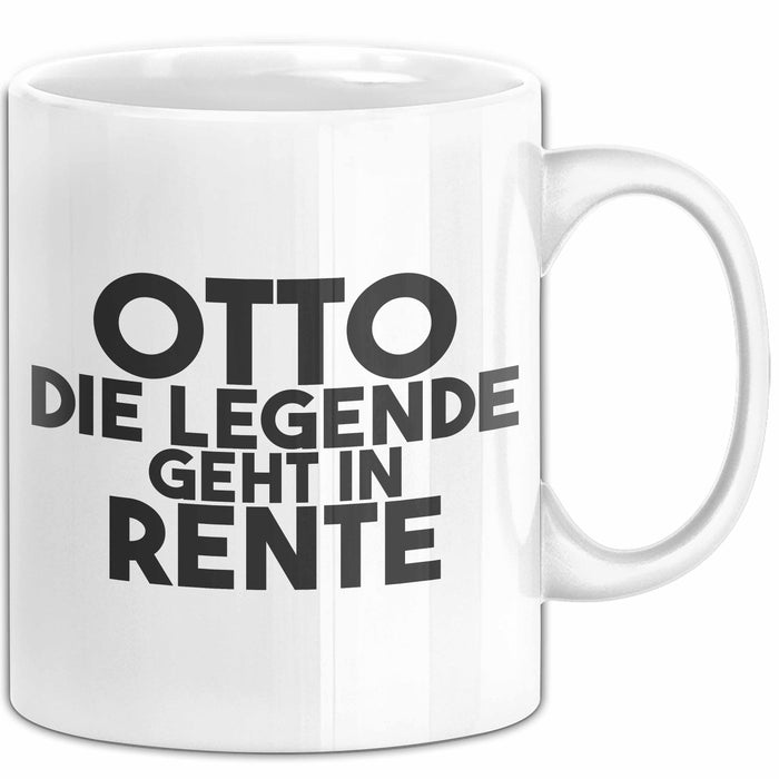Otto Tasse Otto – Die Legende Geht In Rente Geschenk