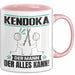 Kendoka Tasse Geschenk für Kendoka Der Mann Der Alles Kann Geschenkidee zum Geburtstag Rosa Trendation
