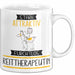 Reittherapeutin Tasse Geschenk Becher Stark Attraktiv Furchtlos Reittherapeutin Lustige Geschenkidee Weiß Trendation