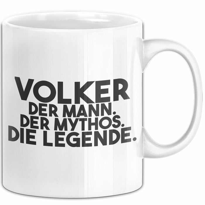 Volker Tasse Volker – Der Mann. Der Mythos. Die Legende. Geschenk