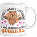 Quokka Tasse Geschenkidee Tier Liebhaberin Becher Weiß Trendation