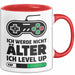 Gamer Gaming Liebhaber Tasse Geschenk Lustige Geschenkidee Spruch Ich Werde Nicht Älter Ich Level Up Rot Trendation
