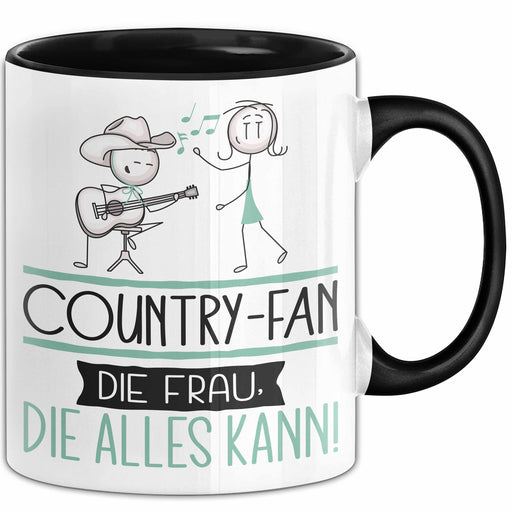 Country-Fan Geschenk Tasse Becher Die Frau Die Allen Kann Geschenkidee für eine Country-Fan Lustig Trendation
