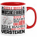 Musiklehrer Geschenk Tasse Geschenkidee für Musiklehrer Geburtstag Lustig Ich Bin Musiklehrer Ich Kann Es Dir Erklären Aber Nicht Für Dich Verstehen Rot Trendation