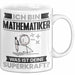 Mathematiker Tasse Geschenk für Mathematiker Geburtstag Lustiger Spruch Kaffee-Becher Was Ist Deine Superkraft Weiß Trendation