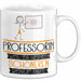 Professorin Weil Es Keinen Schöneren Beruf Gibt Tasse Geschenk für Eine Professorin Lustig Weiß Trendation