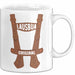 Lausbua Tasse Geschenk Oktober München Geschenkidee Original Becher Weiß Trendation