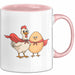 Hühnerbauer Tasse Geschenkidee Geflügel Enthusiast Geschenkidee Lustig Rosa Trendation