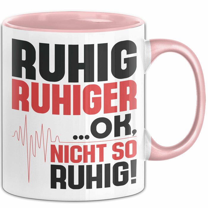 Arzt Tasse Geschenk Mfa Krankenschwester Geschenkidee Anästhesist Kaffee-Becher Rosa Trendation