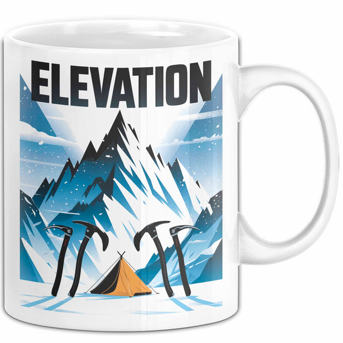Bergsteiger Tasse Geschenk Lustige Geschenkidee Spruch Für Höhen Liebhaber Weiß Trendation