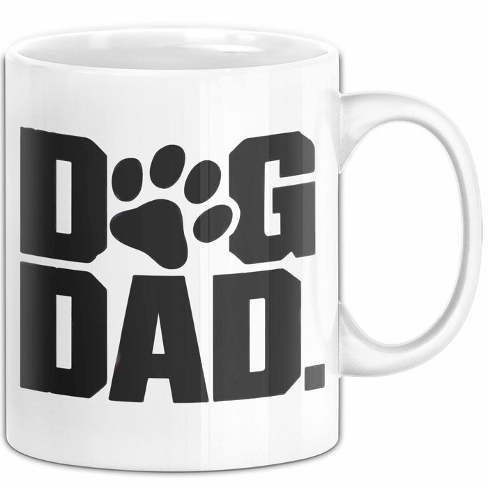 Hund Tierliebhaber Tasse Geschenk Lustige Geschenkidee Spruch Hunde Papa Weiß Trendation