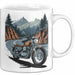 Motorradfahrer Tasse Geschenkidee für Biker Lustiger Spruch Weiß Trendation