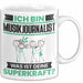 Musikjournalist Tasse Geschenk für Musikjournalist Geburtstag Lustiger Spruch Kaffee-Becher Was Ist Deine Superkraft Weiß Trendation