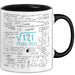 Wurzel aus 121 Tasse Geschenk Mathe Fan 11. Geburtstag Humorvoll Schwarz Trendation