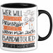 Bandmitglied Tasse Geschenk Spruch Wer Will Schon Prinzessin Sein Wenn Man Auch Bandmitglied Sein Kann Trendation