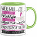 Karatesportlerin Tasse Geschenk Spruch Wer Will Schon Prinzessin Sein Wenn Man Auch Karatesportlerin Sein Kann Grün Trendation