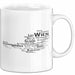 Österreich Karte Wien Wienerisch Tasse Geschenk Lustige Geschenkidee Spruch Weiß Trendation