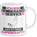 Hundegassi-Service Tasse Geschenk für Hundegassi-Service Geburtstag Lustiger Spruch Kaffee-Becher Was Ist Deine Superkraft Weiß Trendation