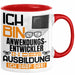 Anwendungsentwickler Ausbildung Tasse Geschenk Ich Bin Anwendungsentwickler In Der Ausbildung Ich Darf Das Geschenkidee Spruch Rot Trendation