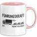 Lkw Fahrer Trucker Tasse Geschenk Lustige Geschenkidee Spruch Führungskraft Rosa Trendation