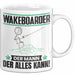 Wakeboarder Tasse Geschenk für Wakeboarder Der Mann Der Alles Kann Geschenkidee zum Geburtstag Weiß Trendation