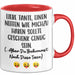 Tante Neffe Tasse Geschenk Lustige Geschenkidee Spruch Rot Trendation