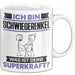 Schwiegerenkel Tasse Geschenk für Schwiegerenkel Geburtstag Lustiger Spruch Kaffee-Becher Was Ist Deine Superkraft Weiß Trendation