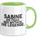 Sabine Tasse Sabine – Die Frau. Der Mythos. Die Legende. Geschenk Grün Trendation