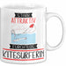 Kitesurferin Tasse Geschenk Becher Stark Attraktiv Furchtlos Kitesurferin Lustige Geschenkidee Weiß Trendation