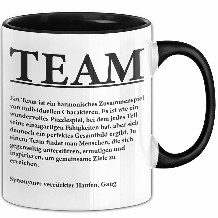 Büroarbeit Kollege Wertschätzung Tasse Geschenk Lustige Geschenkidee Spruch Team Trendation