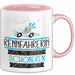 Rennfahrerin Weil Es Keinen Schöneren Beruf Gibt Tasse Geschenk für Eine Rennfahrerin Lustig Rosa Trendation