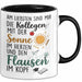 Büroarbeit Kollege Wertschätzung Tasse Geschenk Lustige Geschenkidee Spruch Am Liebsten Sind Mir Die Kollegen Trendation