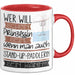 Stand-Up-Paddlerin Tasse Geschenk Spruch Wer Will Schon Prinzessin Sein Wenn Man Auch Stand-Up-Paddlerin Sein Kann Rot Trendation