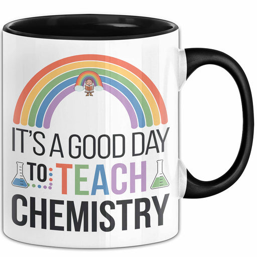 Chemiker Chemielehrer Tasse Geschenk Lustige Geschenkidee Spruch Es Ist Ein Guter Tag Um Chemie Zu Unterrichten Trendation