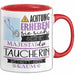 Taucherin Tasse Geschenk Lustiger Spruch Bitte Erheben Sie Sich Seine Majestät Die Taucherin Betritt Den Raum Rot Trendation