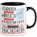 Tauchlehrerin Tasse Lustiges Geschenk Studieren Kann Wirklich Jeder Nur Die Besten Werden Tauchlehrerin Schwarz Trendation