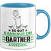 Gärtner Geschenk Tasse So Gut Kann Nur Ein Gärtner Aussehen Geschenkidee Kaffee-Becher Blau Trendation