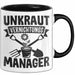 Gärtner Tasse Geschenk Unkraut Vernichtungsmanager Trendation