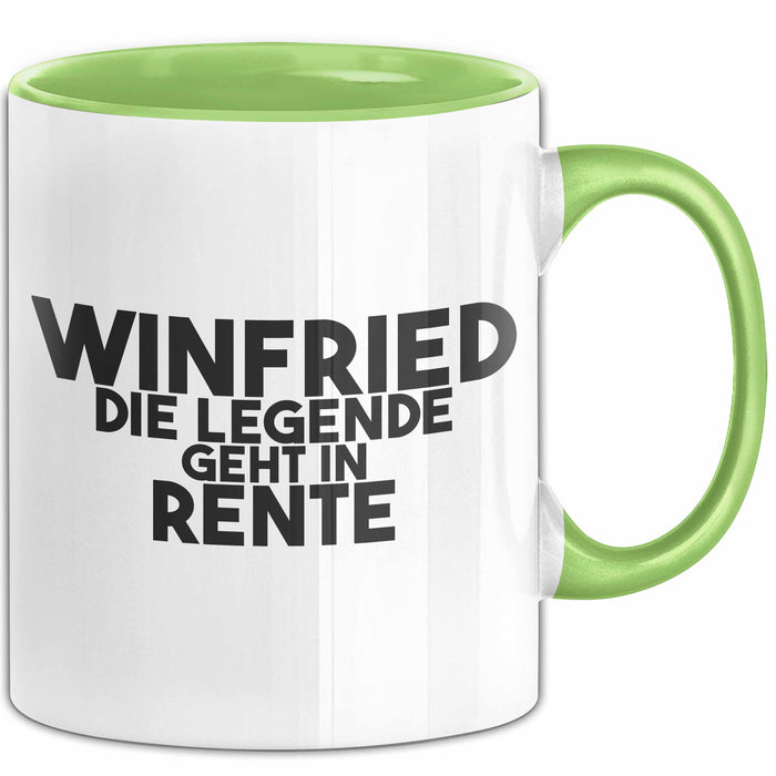 Winfried Tasse Winfried – Die Legende Geht In Rente Geschenk
