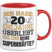 Ehejahre Tasse Geschenk 20 Jahre Spruch Lustig Hochzeitstag Silberhochzeit Rot Trendation