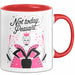 Freche Königin Tasse Geschenk Lustige Geschenkidee Spruch Für Starke Persönlichkeiten Rot Trendation