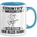 Country-Musiker Tasse Geschenk für Country-Musiker Der Mann Der Alles Kann Geschenkidee zum Geburtstag Blau Trendation