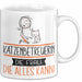 Katzenbetreuerin Geschenk Tasse Becher Die Frau Die Allen Kann Geschenkidee für eine Katzenbetreuerin Lustig Weiß Trendation