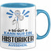 Historiker Geschenk Tasse So Gut Kann Nur Ein Historiker Aussehen Geschenkidee Kaffee-Becher Blau Trendation