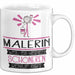Malerin Weil Es Keinen Schöneren Beruf Gibt Tasse Geschenk für Eine Malerin Lustig Weiß Trendation