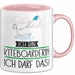 Geschenk für Kiteboarderin Tasse Lustige Geschenkidee Geburtstag Ich Bin Kiteboarderin Ich Darf Das Rosa Trendation
