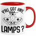 Dank Meme Tasse Geschenk Y'all Got Any Lamps Rot Trendation